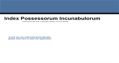 Desktop Screenshot of ipi.cerl.org